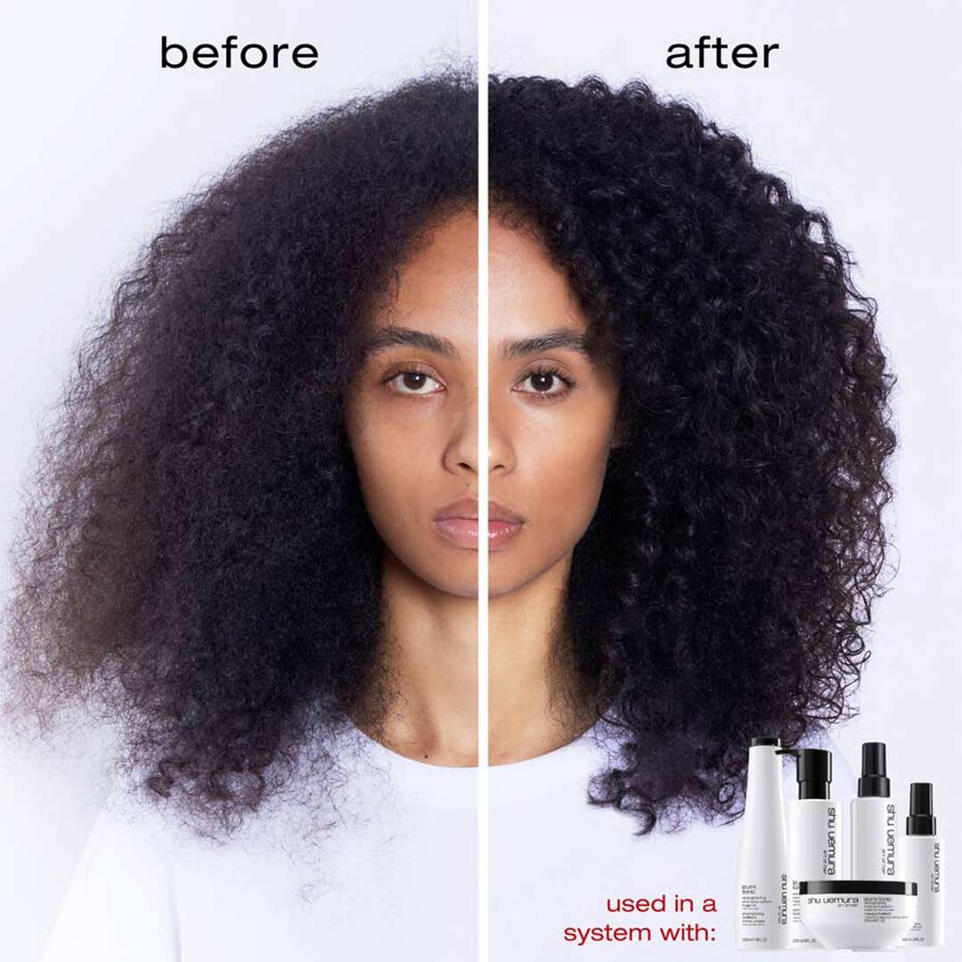 before and after using izumi tonic strengthening conditioner