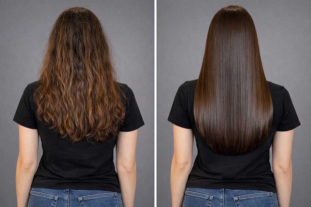 Best Keratin Smoothing Treatments for Dry Winter Hair, Salon Ziba